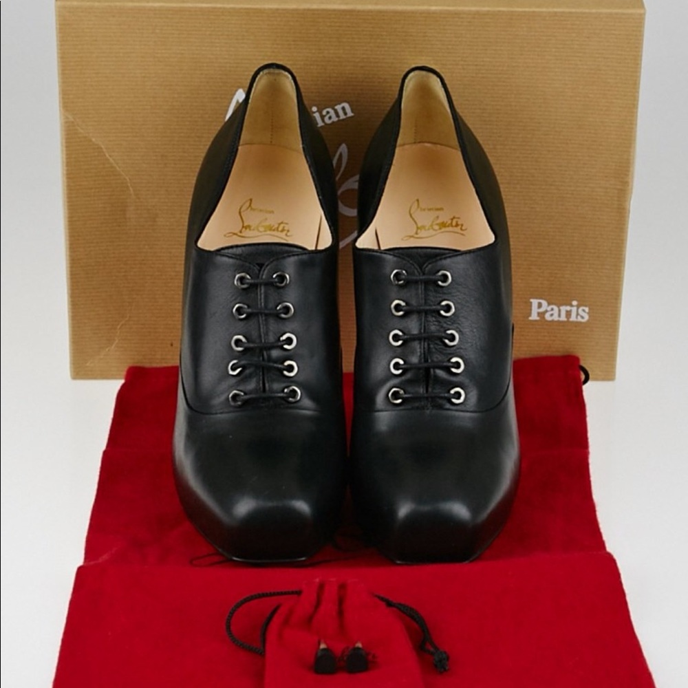 ISO Christian Louboutin Mamanouk booties heels